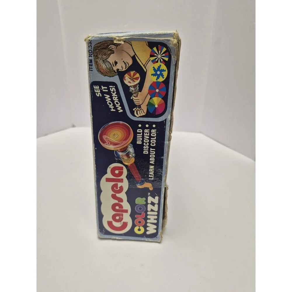 Vintage Capsela Color Whizz PLAY-JOUR 1990s In Box Complete with Instructions.